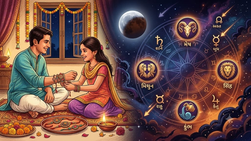 રક્ષાબંધન 2026: ગ્રહ સ્થિતિ અનુસાર ચાર રાશિઓ માટે સાવધાનીની સલાહ