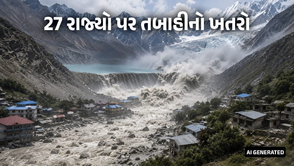 હિમાલયના 2500 ગ્લેશિયર સરોવરો જોખમમાં: 27 રાજ્યોમાં પૂરનું સંકટ, સરકારે ટેકનોલોજી અપનાવી