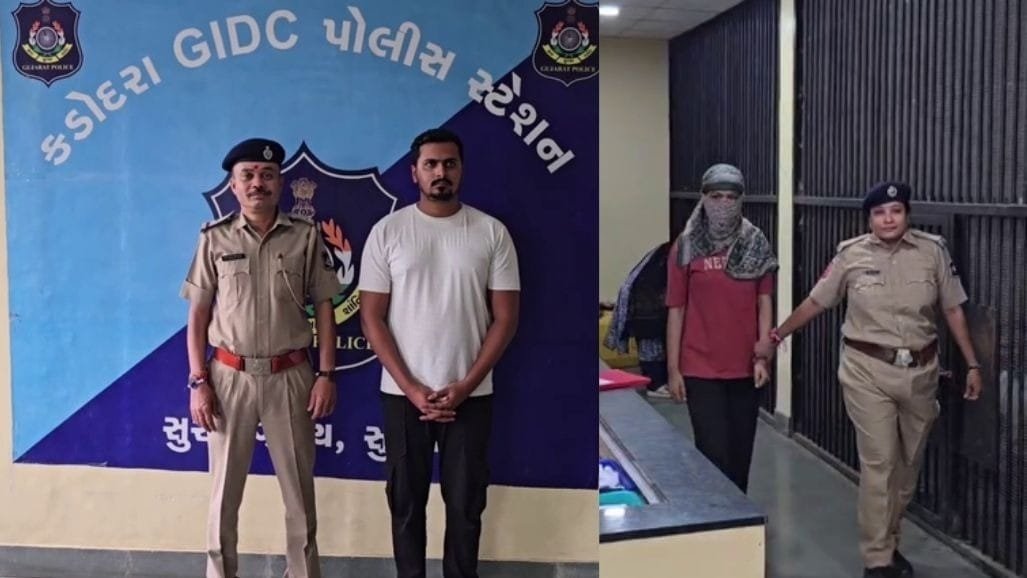સુરત: પુત્રવધૂના આપઘાત કેસમાં પતિ અને પ્રેમિકાની ધરપકડ