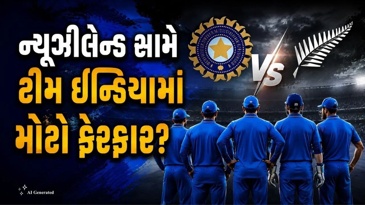 IND vs NZ: ટીમ ઈન્ડિયામાં સંભવિત ફેરફાર, ચાર ખેલાડીઓ બહાર થઈ શકે છે