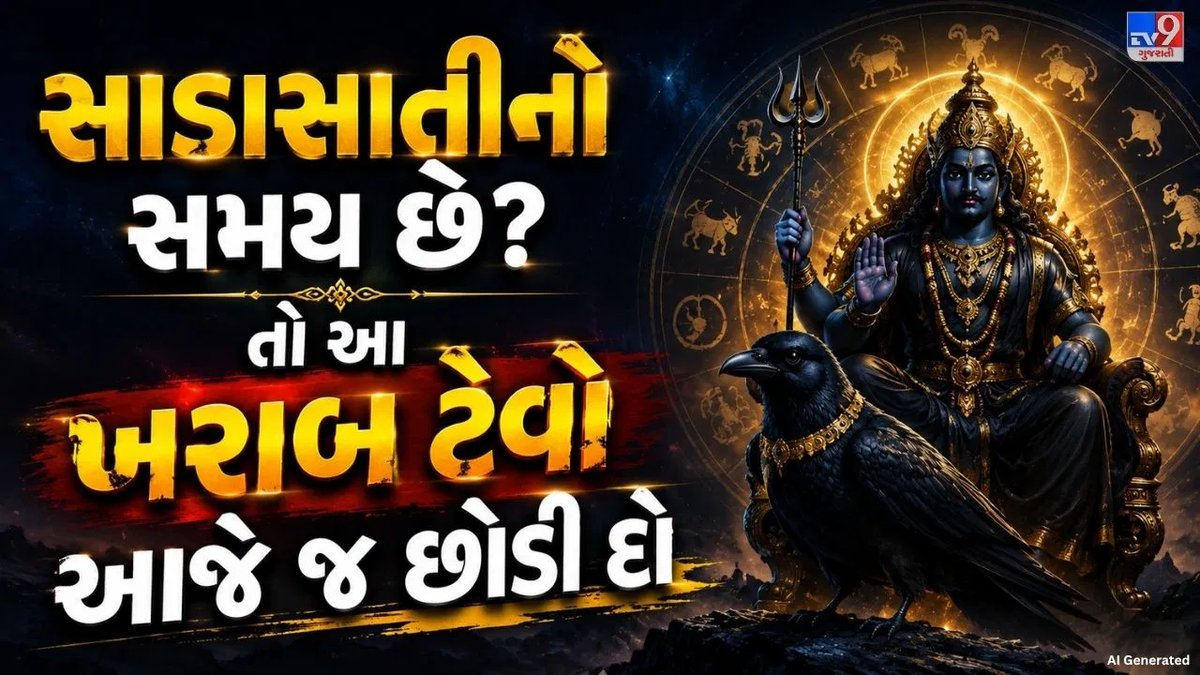 શનિ સાડાસાતી: 7 ભૂલો ટાળો અને શનિદેવની કૃપા મેળવવા અપનાવો આ સરળ ઉપાય