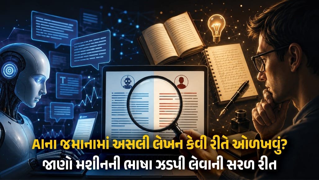 લેખનમાં AIનો પગપેસારો: મશીનનું લખાણ ઓળખવાની સરળ રીત
