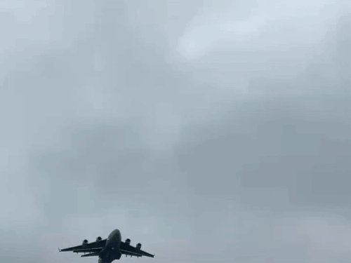 રશિયામાં અમેરિકી સેનાનું C-17 વિમાન ઉતર્યું, રશિયા: 'અમને ખબર નથી'