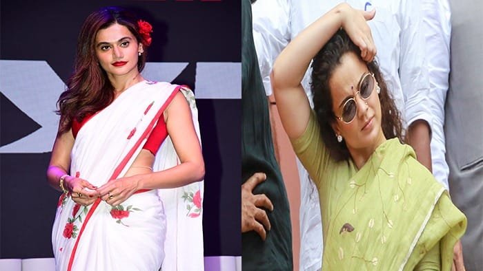 કંગના-તાપસી વિવાદ: તાપસીનો સીધો જવાબ - 'પૂછવાનું બંધ કરો, બબાલ પૂરી થશે'